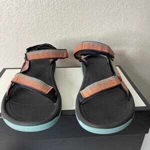 Teva Hurricane XLT 2 Atmosphere Carrot Blue Mirage Outdoor Sandals Women's 10.5